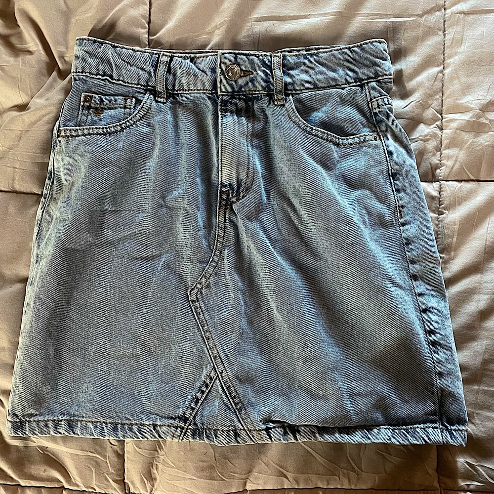 Light Denim Skirt